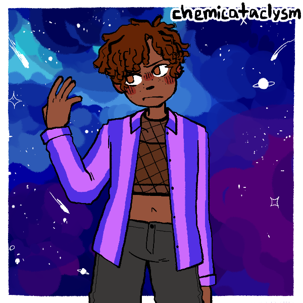 revenance_ink's tweet photo. What do I do while stuck at home? Play with picrew until I've made snarky punk chibi-esque versions of @sosaidvictoria 's #Feverwake characters, apparently π
Artist: https://t.co/ojVq7me6H3
1/2 Noam, Dara, Ames https://t.co/OpaGx5KBvt