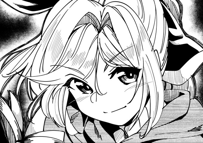 なんとなく前に描いたクラリスをリメイク
急いで書いていたのがよくわかるね; 