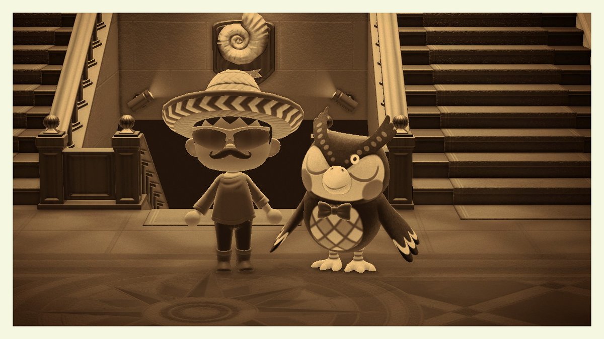 LexLoco's tweet image. Sleepy Blathers... #AnimalCrossing #ACNH #NintendoSwitch