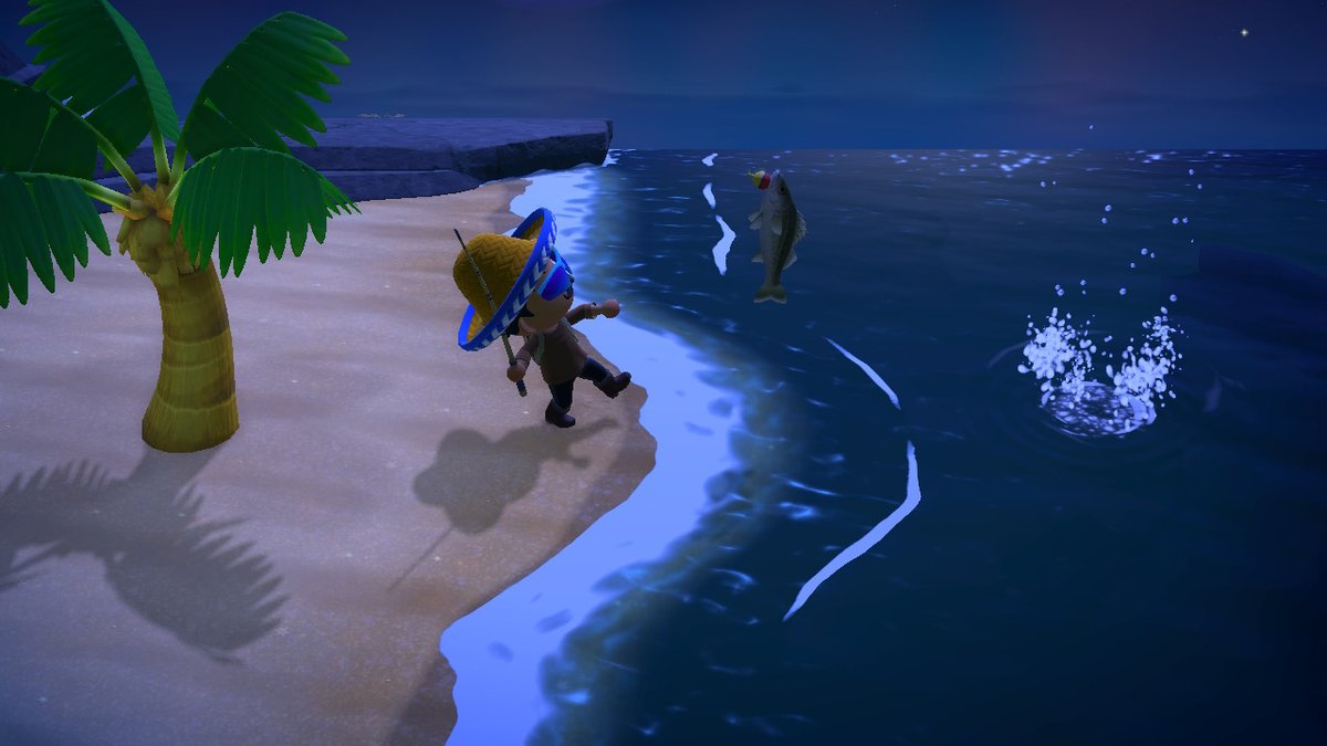 LexLoco's tweet image. Woahhhh Fishy.. #AnimalCrossing #ACNH #NintendoSwitch