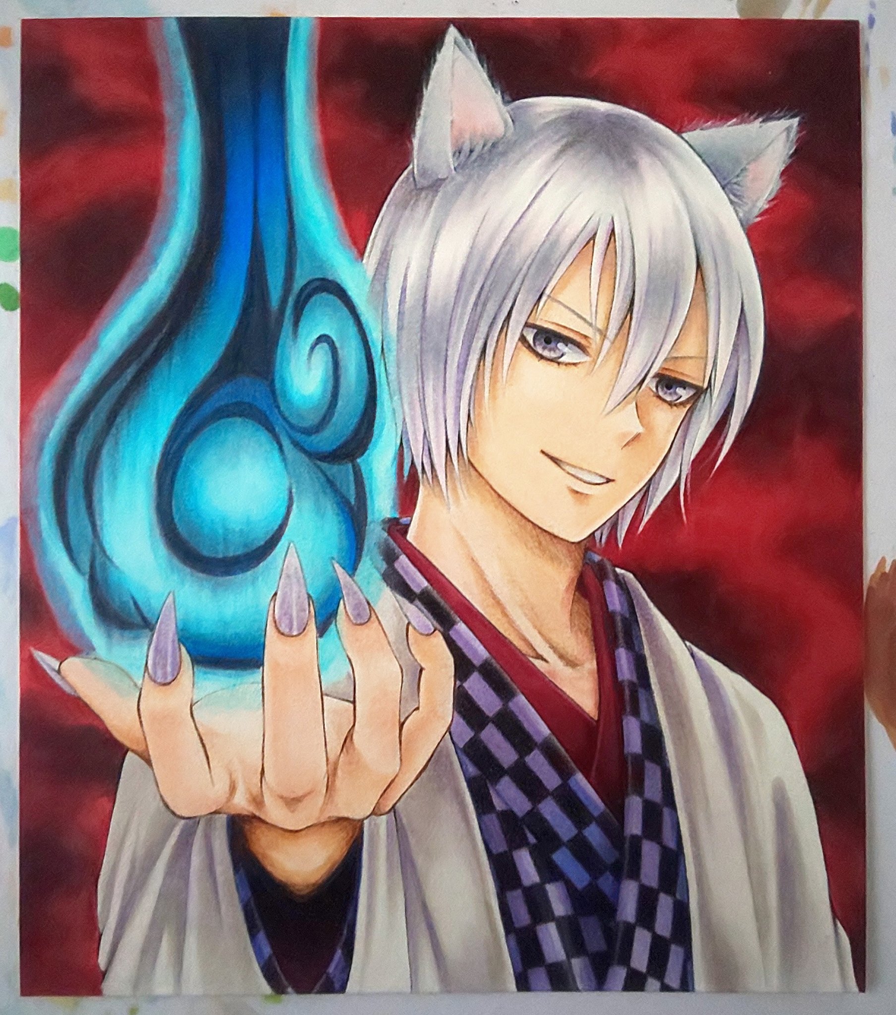 つるおさんはtwitterを使っています 交換絵 神様はじめました の巴衛を描きました が 好き勝手に描いたら 神はじ のほのぼの感が壊滅しました ﾁｰﾝ こんなんいらんわ って言われるかな W 神様はじめました 巴衛 アナログ絵 二次創作