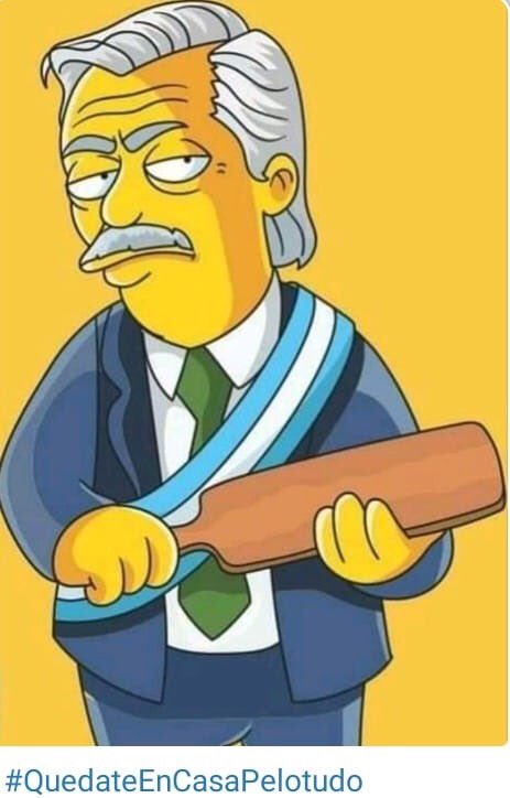 eljorge21's tweet photo. #QuedateEnCasa Alberto, un capo!! Te re banco. #AlbertoFernandez https://t.co/FR3Fp96Kmv