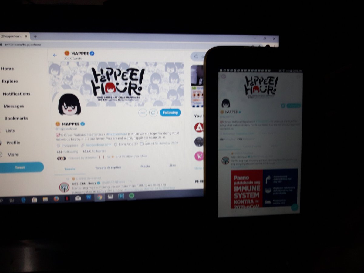 The Hwaiting Lounge was announced on January 30 and I got the announcement when I was at school. They posted the link at 7PM in which I experienced a lot of errors but thankfully, I was able to register.*Here's the setup of my laptop and tablet + phone during the registration.