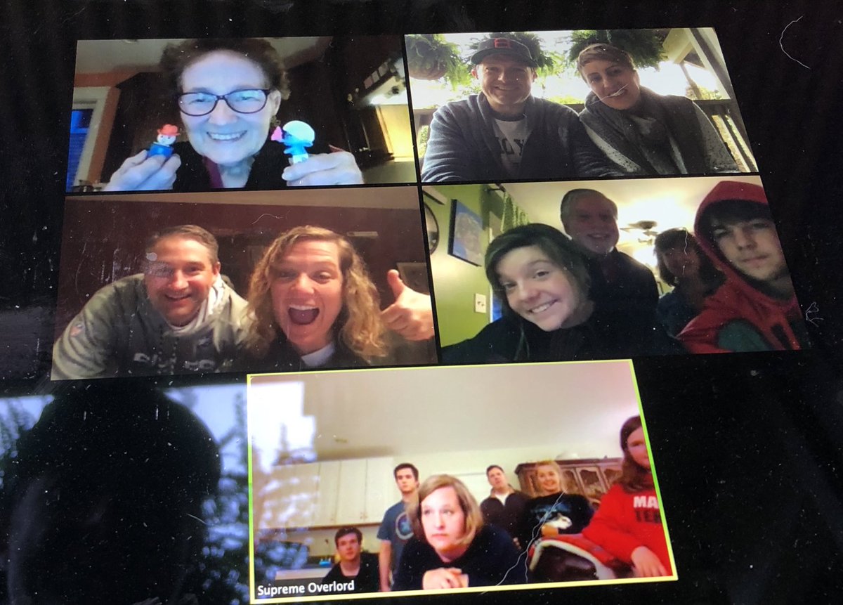  #SocialDistanacing day 16: At the conclusion of the first Connor family virtual happy hour, things went so well that we made the call to schedule the 2nd one in 100 years during the next global pandemic