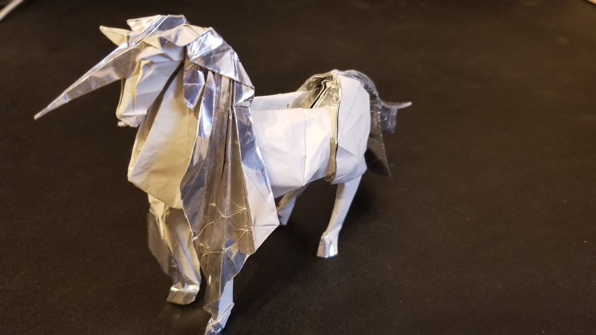 100以上 ユニコーン 折り紙 馬 無料の折り紙画像