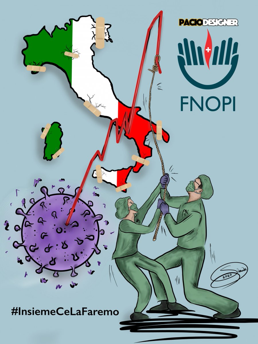 FNInfermieri's tweet photo. 📌Una cosa è ormai chiara a tutti: solo #InsiemeCeLaFaremo
💪Noi Infermieri sempre pronti a fare la nostra parte, in ospedale e sul territorio, per domare l'incedere del contagio.
La tavola è un omaggio del collega @SimonePacetto 👏👏👏 https://t.co/itsq2Me0pA