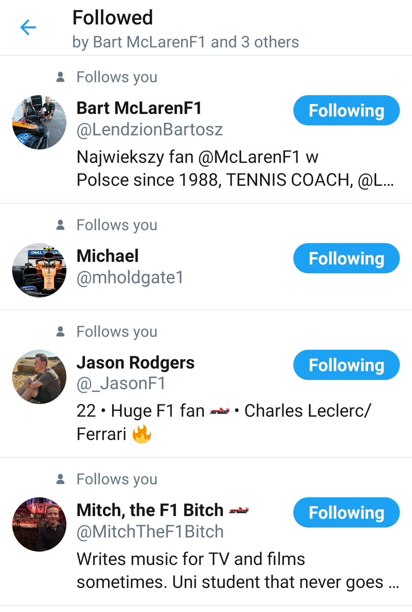 Mr_F1sh96's tweet photo. Thanks to all who have followed me recently💪🧡💙 #mclarenfamily #F1Family #FollowTheseGuys
@LendzionBartosz @mholdgate1 @_JasonF1 @MitchTheF1Bitch @speedyxu @BigBearF1 @armchair_f1 @graybag @alasdairmulhern https://t.co/ddG9Jkyrbi
