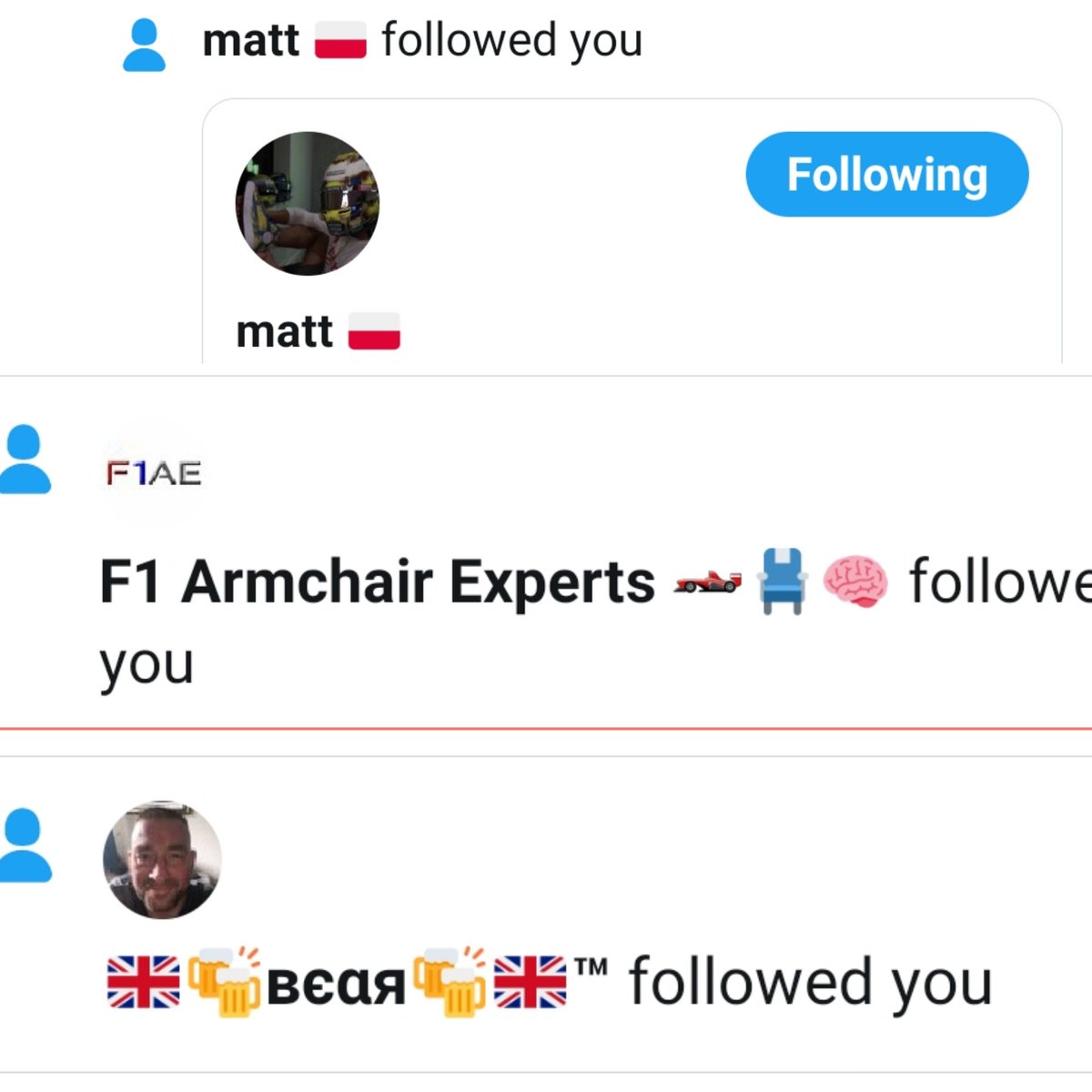 Mr_F1sh96's tweet photo. Thanks to all who have followed me recently💪🧡💙 #mclarenfamily #F1Family #FollowTheseGuys
@LendzionBartosz @mholdgate1 @_JasonF1 @MitchTheF1Bitch @speedyxu @BigBearF1 @armchair_f1 @graybag @alasdairmulhern https://t.co/ddG9Jkyrbi