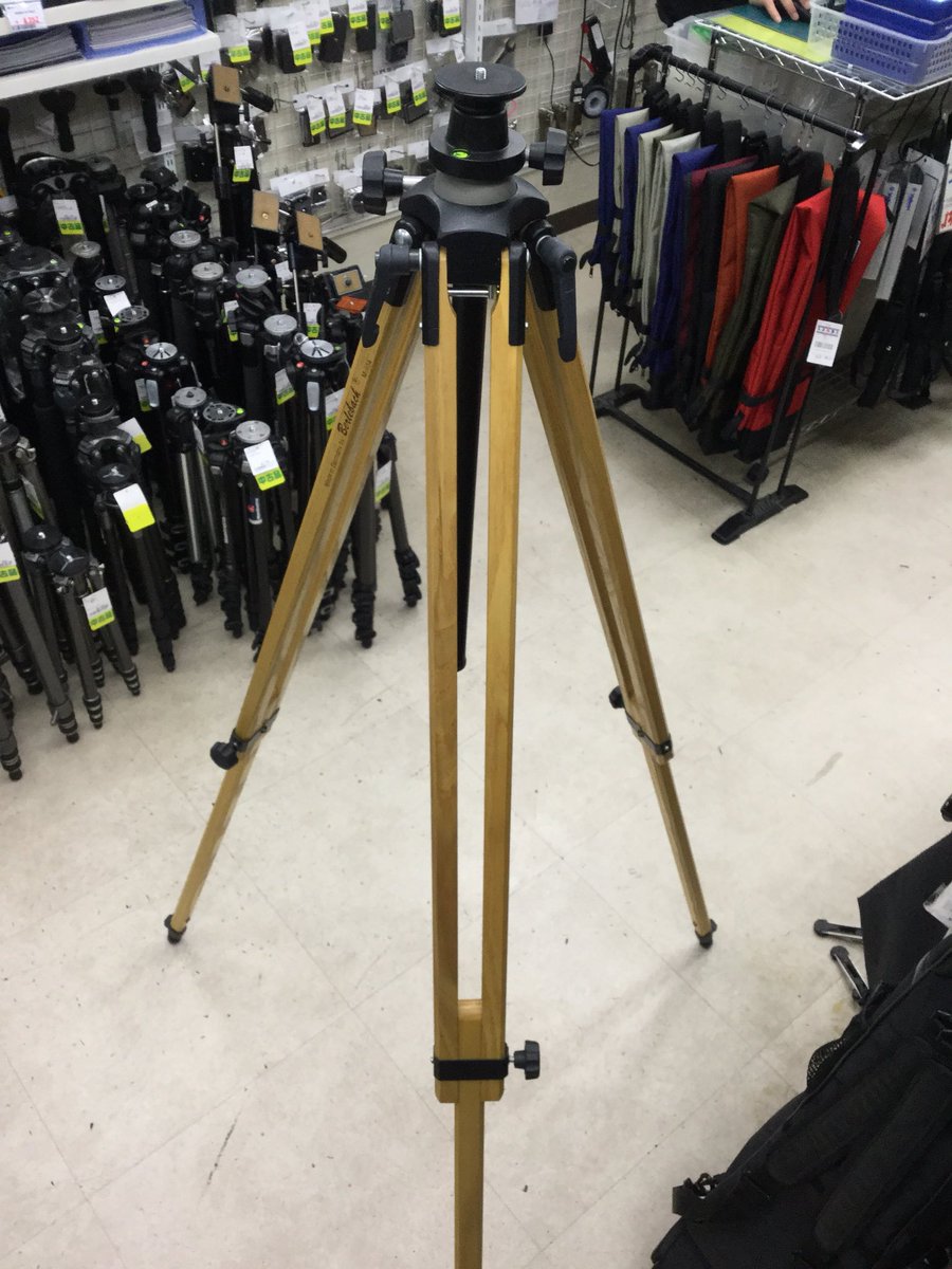 年末特別価格】ベルレバッハ 木製三脚Report 2042【入手困