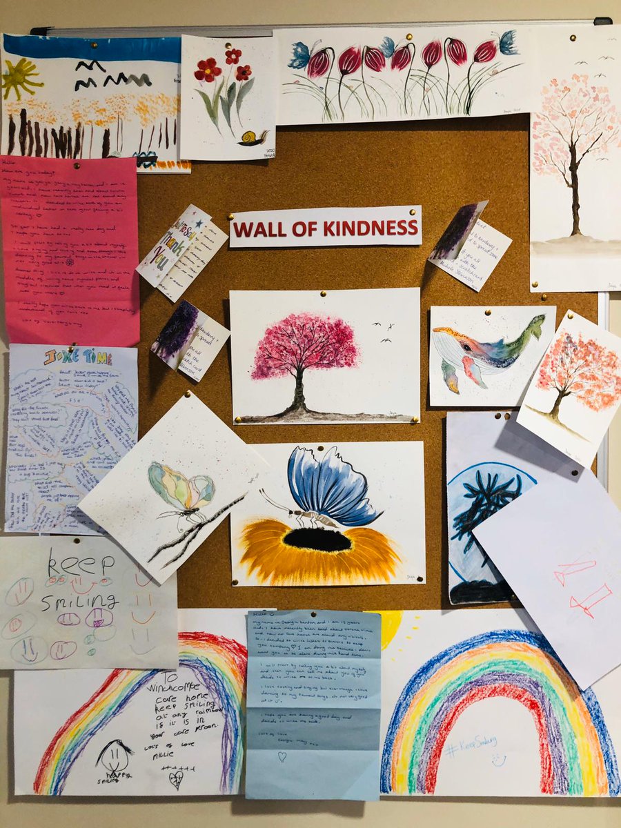 Mamaginga3's tweet photo. @BCTWestBerks Thank you @BCTWestBerks we have set up kindness walls on each floor in the home , every letter and picture is very much appreciated x https://t.co/FfvEOAVvxY