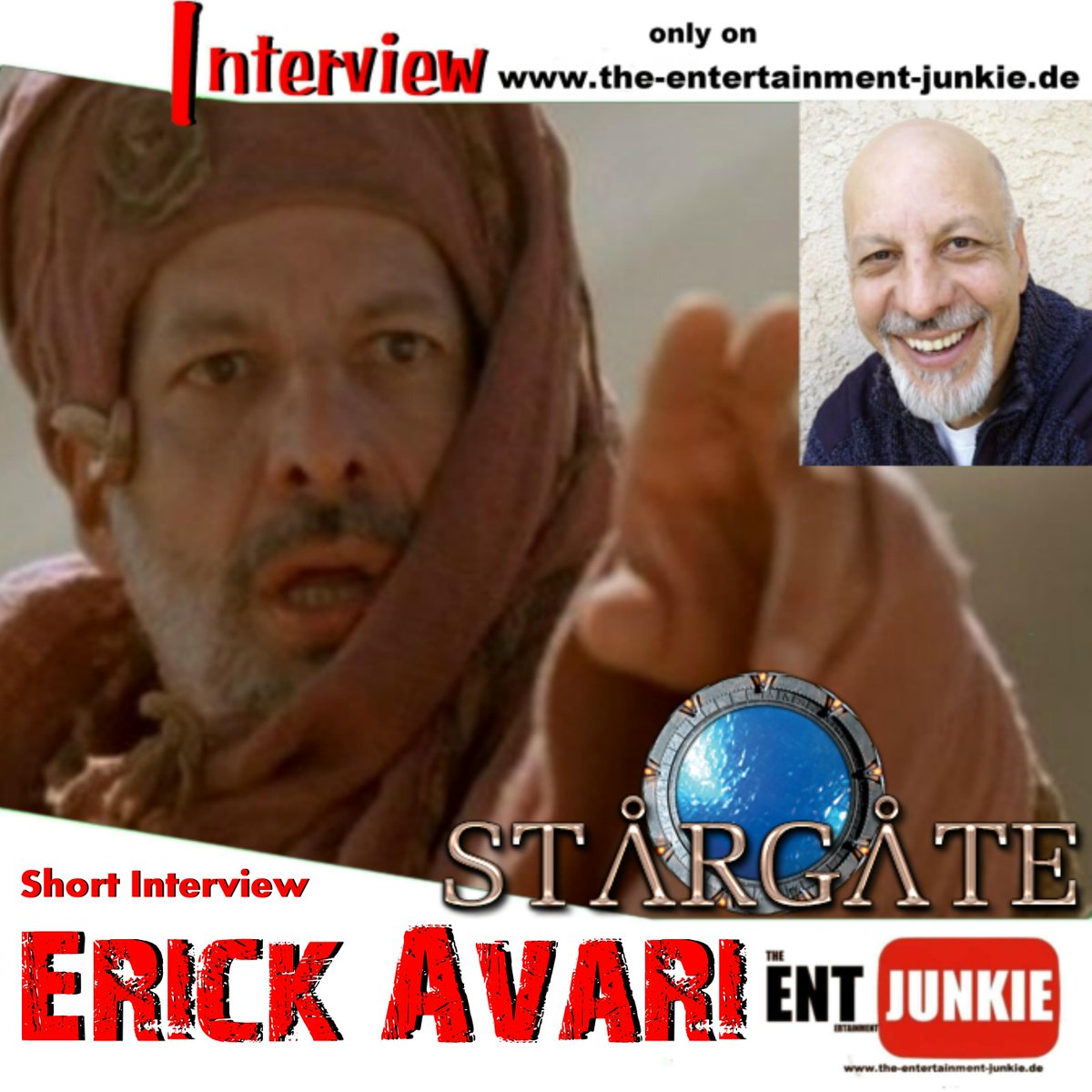 Erick Avari - Interview - Stargate - I have a dream to finally play the role of “real life”
online the-entertainment-junkie.de
<a href="/ErickAvari/">Erick Avari</a>

#erickavari #stargate #interview #actor #themummy #mrdeeds #serienfansgermany #theentertainmentjunkie