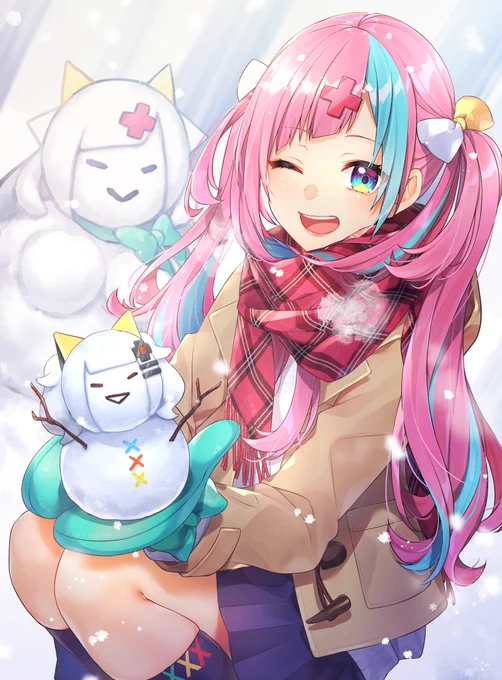 雪だね!! 