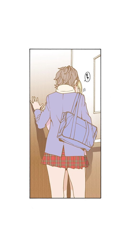 【ニヤニヤ注意】女子高生がエレベーターでイチャイチャするのを指くわえて眺める漫画
その1 