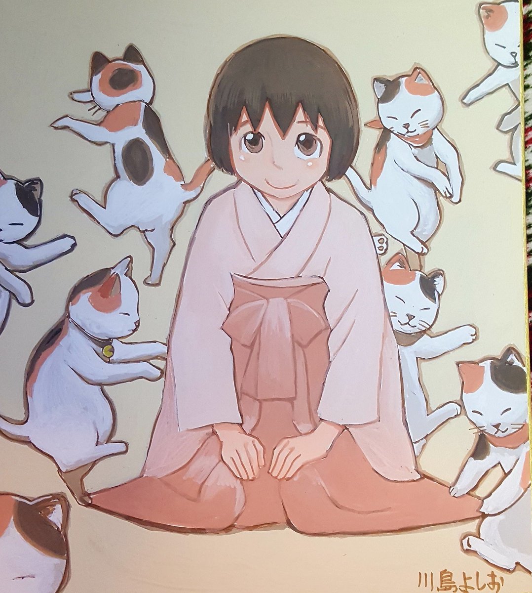 おてんばベッキーのBOOTHにて川島よしお書き下ろし色紙シリーズ発売中れす

記念にゲットしよう(>_<)/~~

https://t.co/TJ2yMLrLOF 
