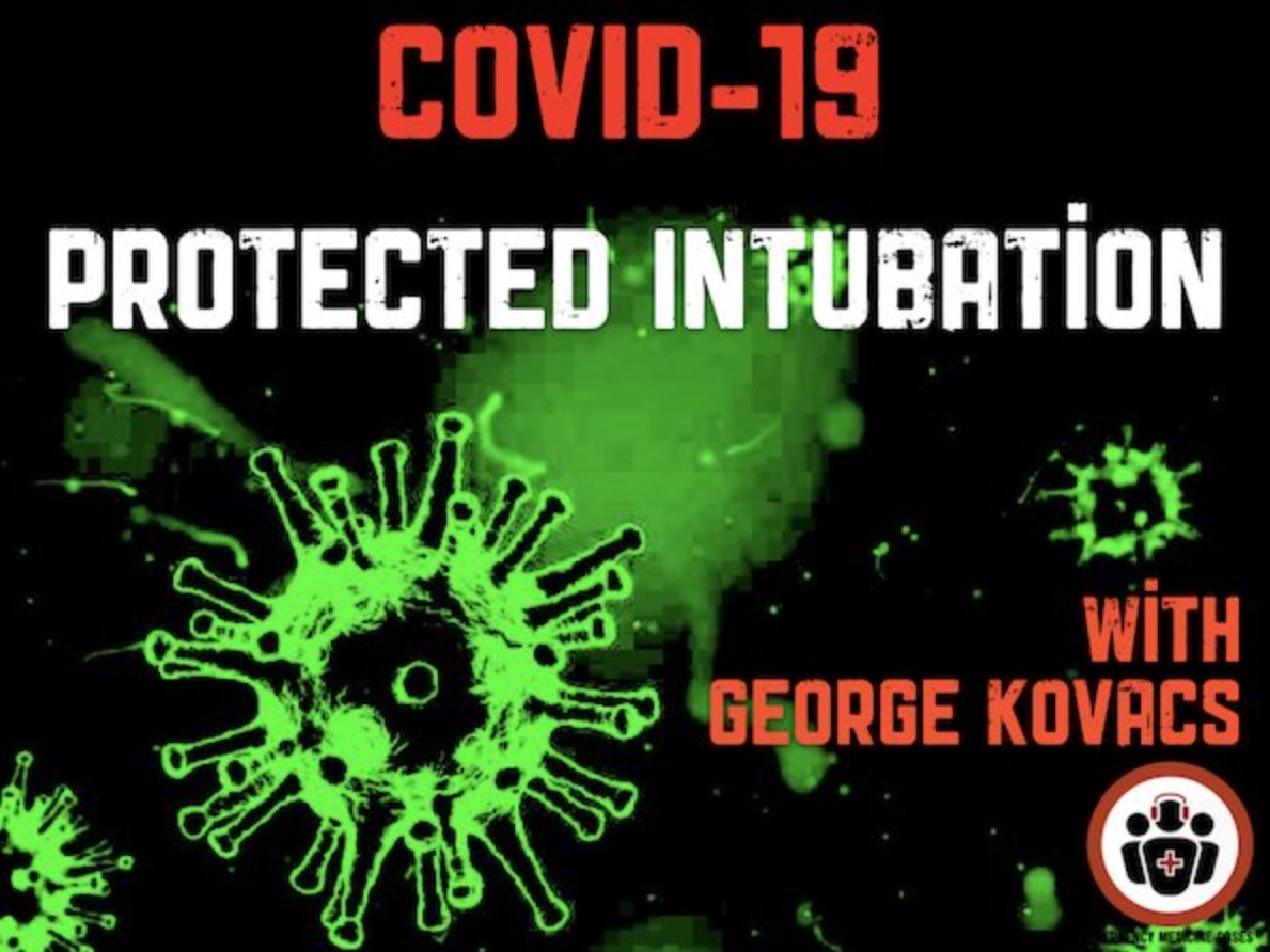 COVID-19 Part 4: Protected Intubation via <a href="/EMCases/">Anton Helman</a> @kovacsgj emergencymedicinecases.com/covid-19-prote… #FOAMed #FOAMcc #COVID19FOAM