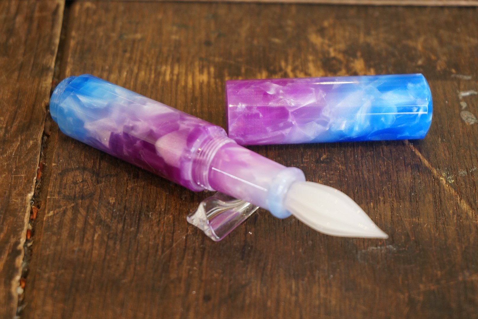 ガラスペン helico むにゅ | 🌸かわいい子🌸 新しい子をお迎えしました