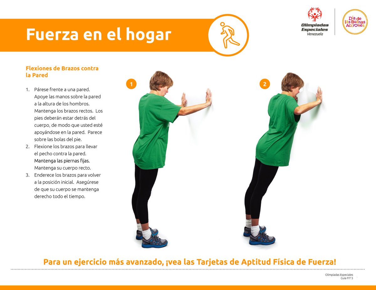 oevenezuela's tweet photo. Forma parte de nuestras historias enviándonos tu experiencia realizando el Fit 5 de Olimpiadas Especiales (videos o fotos) para  ser publicadas en nuestra cuenta! (2/3)
@dba_venezuela @OEVenezuela https://t.co/fFE8CdOpQA
