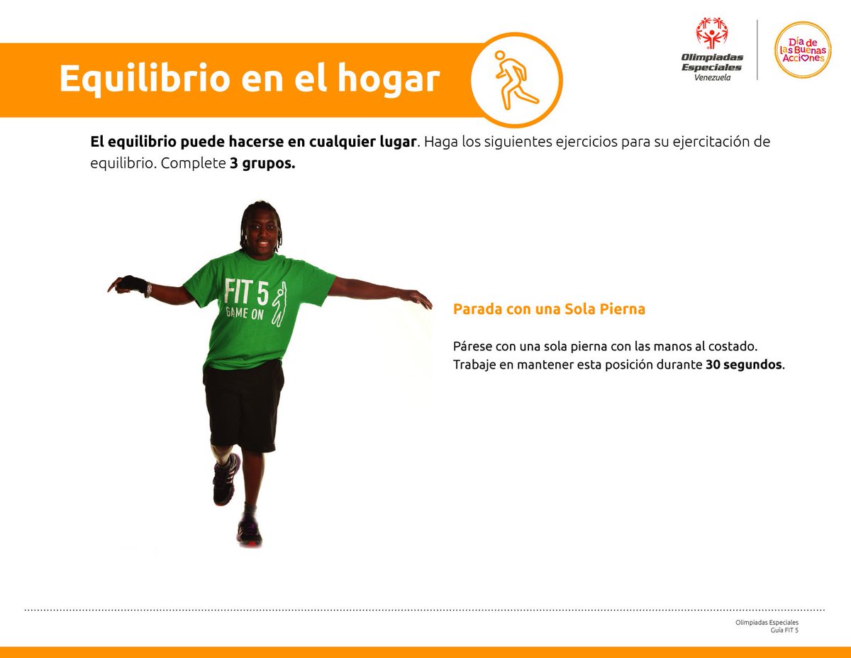 oevenezuela's tweet photo. Forma parte de nuestras historias enviándonos tu experiencia realizando el Fit 5 de Olimpiadas Especiales (videos o fotos) para  ser publicadas en nuestra cuenta! (2/3)
@dba_venezuela @OEVenezuela https://t.co/fFE8CdOpQA