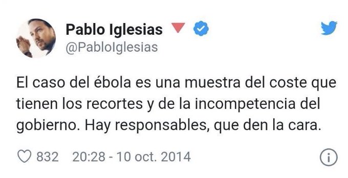combatiente21's tweet photo. RT@ejrl

Un comunista en la oposición es una estrella. Si gobierna es un miserable incompetente.

https://t.co/DP9vbnkDlB
https://t.co/OCt4fctUC3
#Espana 
@Jhonnynecmonic
@josel_6027
@YayaSalseraLoyo
@nvenezuela19
@InfoSinBandera
@diariodlosandes
@loquepiensastu
@norejj
@1_B_P https://t.co/8f7PeVyzGH