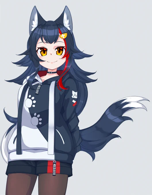 ミオちゃんだって羽(尻尾)を伸ばしたいときもある!
(ハズ)。#みおーん絵 