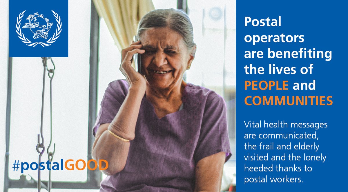 UPU_UN's tweet photo. #postalgood #coronavirus #COVID19 #HealthForAll #WHO @WHO @UN @UN_News_Centre @UNCTAD @UNESCO @UNODC @UN_Women @UN_HRC @UNGeneva @UN_UniteIdeas @Refugees @UNCDF @UNSGSA @UNCDF @UNNewWorldOrder @PostEurop https://t.co/Y2Wzli83bg