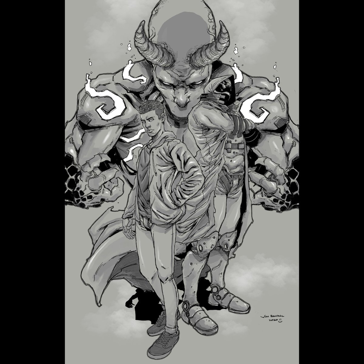 DaemonicGN's tweet photo. “My legacy is shrouded in darkness and death. Don’t let yours be the same.”
- #LineArt by Von Randal (@03Randal) -
#legacy #fatherhood #patriarchy #innerdemons #son #darkness #death #blood #tears #passingthetorch #inheritance #daemonic #demonic #light #overcome #hardship #choices https://t.co/TGbNl3rYwu