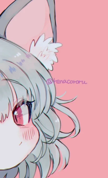 もっちりほっぺた
#上手い下手は別にして自分の絵柄のここが好き 