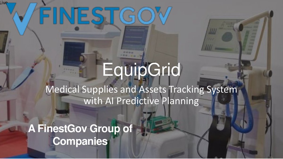 EquipGrid.com, a FinestGov group of companies is working hard on helping to fight the COVID-19 Virus. Our platform is being optimized to help the country manage medical supplies, ventilators and other medical equipment to get it to where it is needed most  to save lives