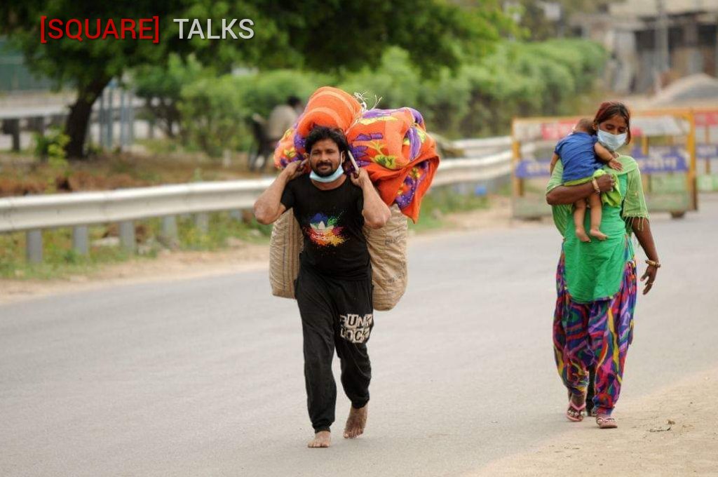 SquareTalks's tweet photo. FEAR OF THE DEATH IS LOWLIER THAN 
 HUNGER AND HOME. 
WHERE "SQUARE TALKS" UNFOLDS PEOPLE'S OPINION, THIS PICTURE HAS PRODUCED BUNCH OF OPINIONS.

WHAT'S YOUR OPINION?

.

#COVID2019india
#CoronaLockdown #CoronavirusOutbreak #IndiaFightsCorona #China #Indian #justice https://t.co/u0VcJkv5xf