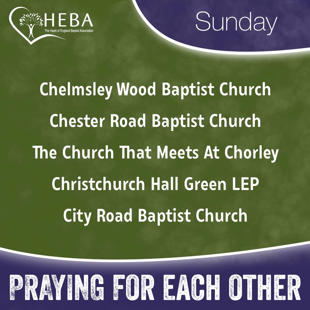 Heart of England Baptist Association tweet media