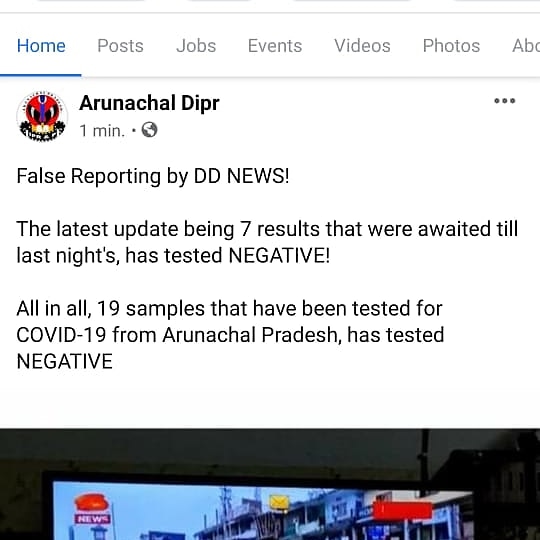 PapumpareIpr's tweet photo. At this time of crisis let us act responsibly n stop unauthenticated  reports. Stop fake news. Don't be panic. Don't believe in rumors. #StayHome
#Maintain Social distancing 
#Arunachal Fights Against Coronavirus. https://t.co/bhstNuHXF4