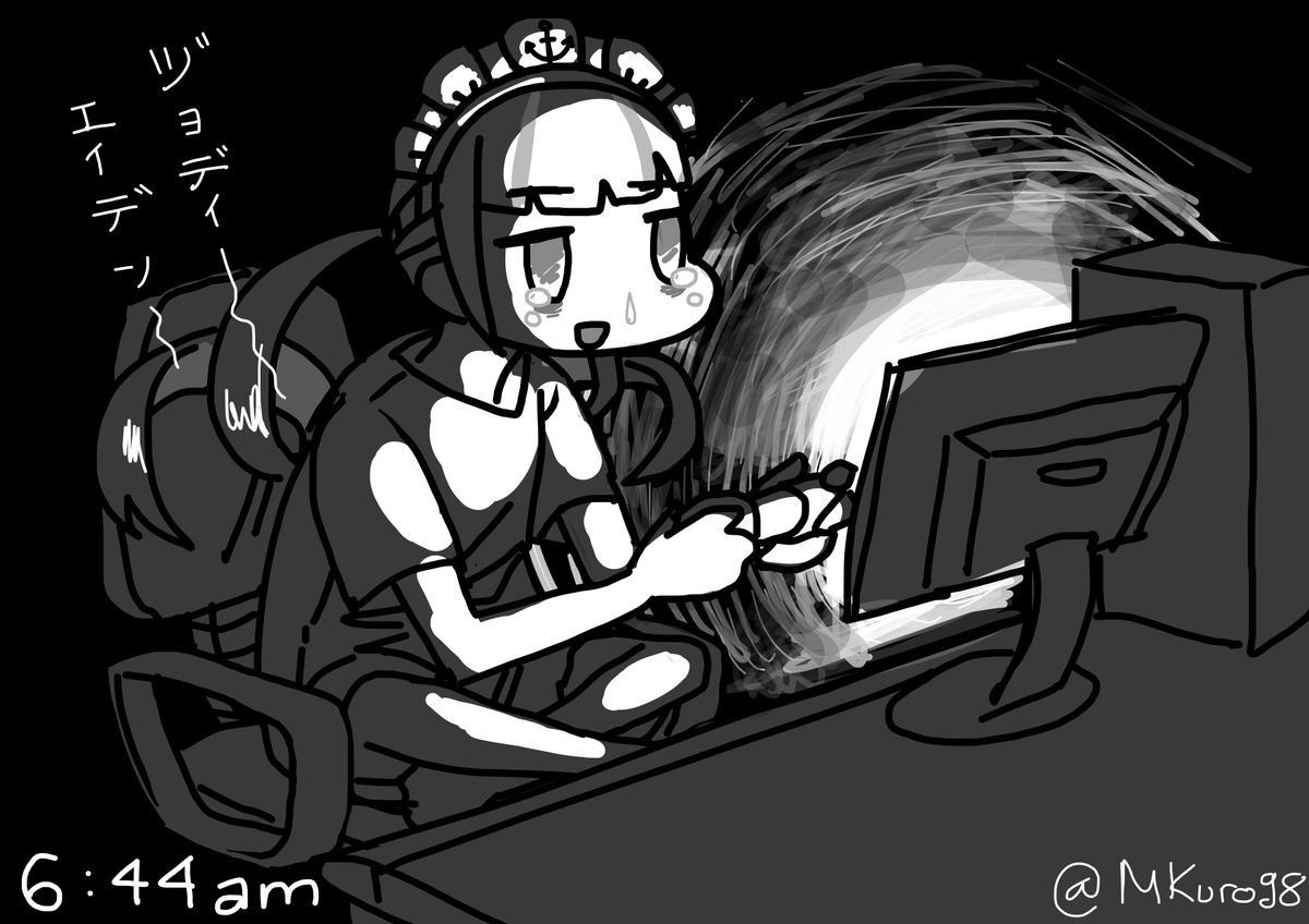 me imagining Aqua's stream last night

#湊あくあ
#あくあーと 