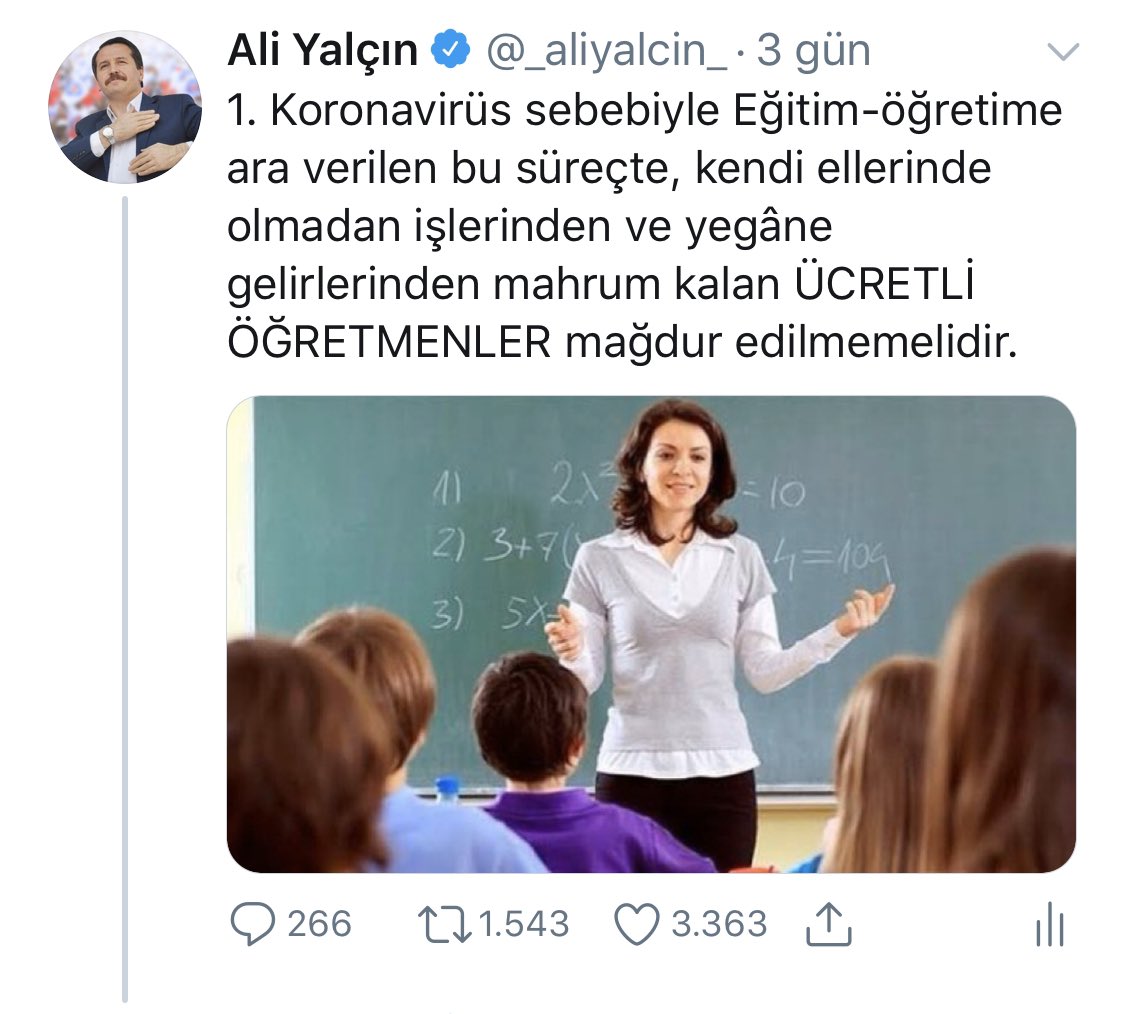 _aliyalcin_'s tweet photo. Uzun süredir ÜCRETLİ ÖĞRETMENLER ve USTA ÖĞRETİCİLER ile ilgili mağduriyete vurgu yapıyor ve arkadaşlarımızın gerçekten zor durumda kaldıklarını anlatmaya çalışıyoruz.

Yetkili Sendika olarak M.E.Bakanı Sn.@ziyaselcuk ile konuyu görüştüm.Gündemlerinde.Umarım olumlu cevap gecikmez https://t.co/UQ6yhAFBKY