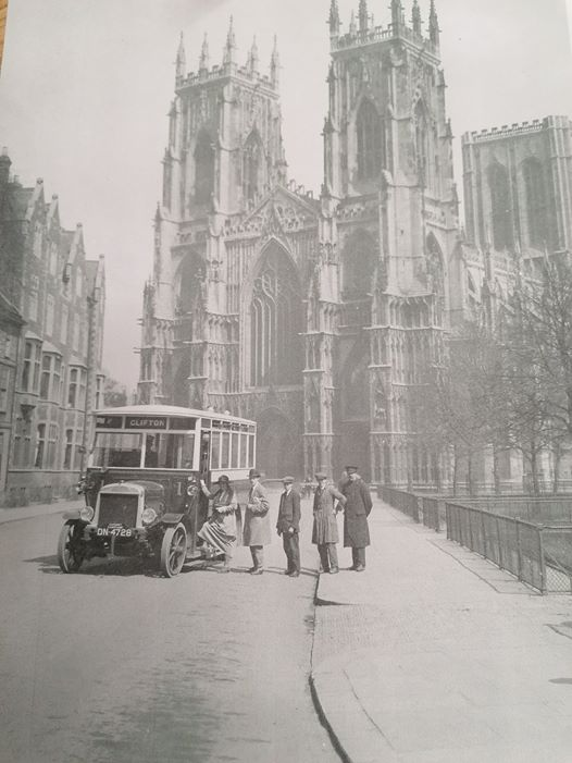 BCVMLeyland's tweet photo. Wishing you all a relaxing Sunday after quite a week! Today's bit of just for fun - can you guess the year this glorious photo was taken? #SundayTeaser #YorkMinster #BCVM #StaySafe https://t.co/TRgZWUFyeB
