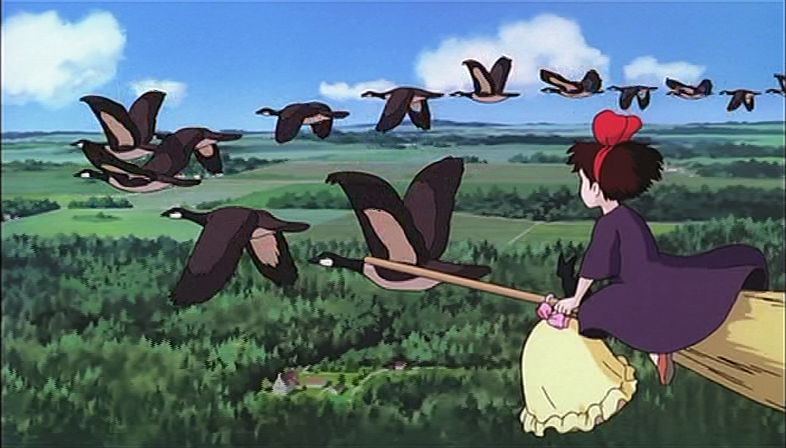 動画検査の舘野仁美さんは『魔女の宅急便』で”鳥が飛ぶシーン”を正しく