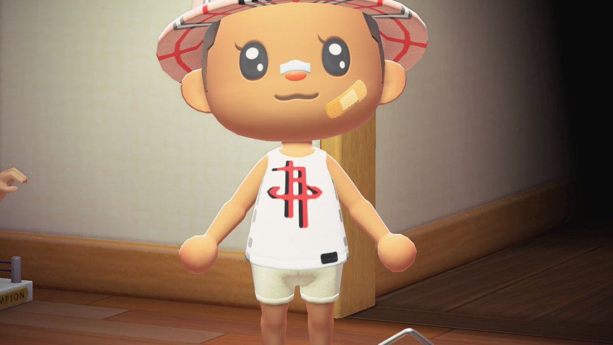 TheLomx's tweet photo. #AnimalCrossing  #ACNH  #NintendoSwitch @HoustonRockets https://t.co/BLwfVQCIsi