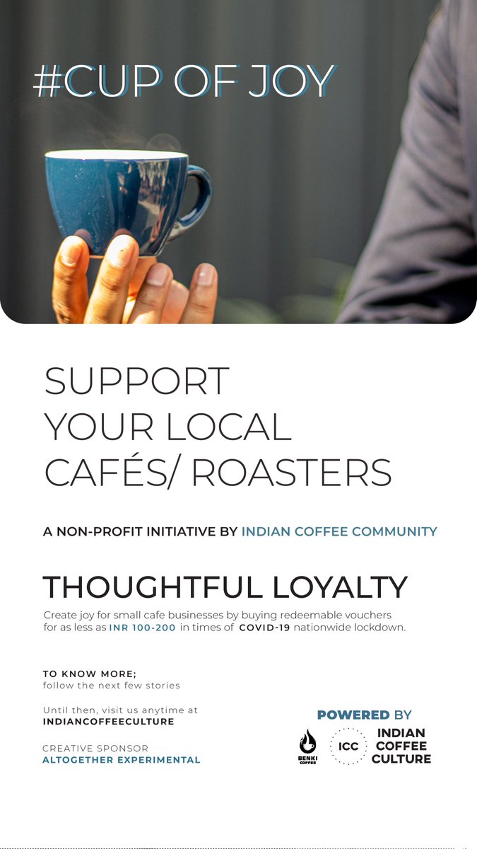 ICoffeeculture's tweet photo. #Cupofjoy #communitymatters #indiancoffeecommunity @Benkicoffee 

https://t.co/orV61oQzkc https://t.co/CIxSYpWNVP