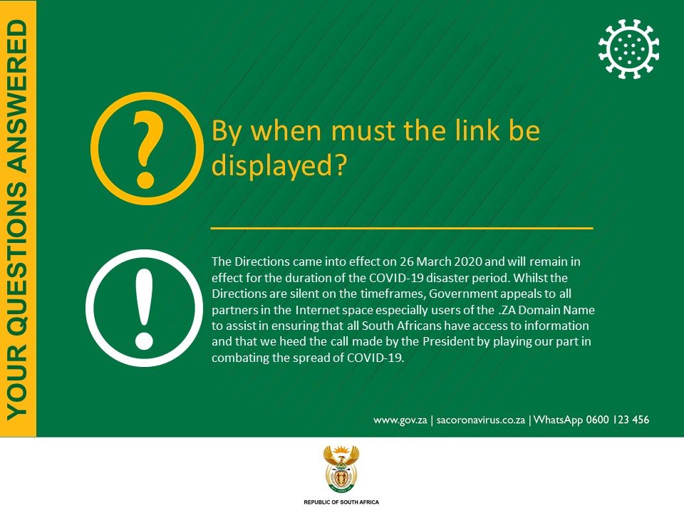 DrZweliMkhize's tweet photo. [Document] Notice to all .ZA domain name Registrants/Domain Name Holders https://t.co/wkPXOOYehX… https://t.co/EdZbpiot3c