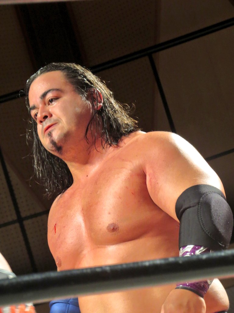 Dai_one_58's tweet photo. 2020.3.28 大日本プロレス アゼリア大正

チョップ大合戦ヤバすぎた😱

胸が切れてる┐('～`;)┌

#bjw
#クワイエット・ストーム 
#QueitStorm https://t.co/aHlhs3gbBe