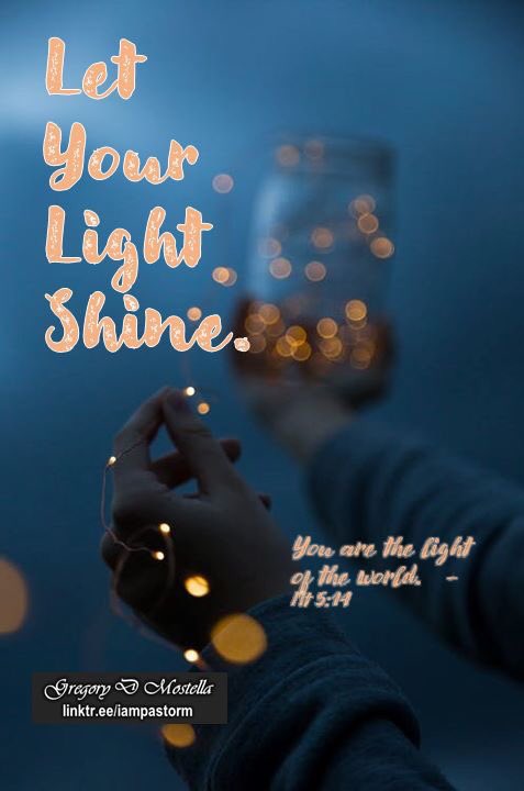 Shine JESUS, shine!