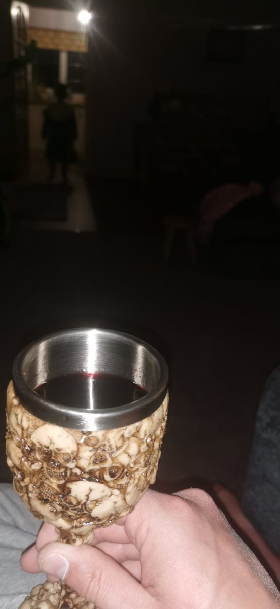 Scary night last night..... The power of Christ compels you!!