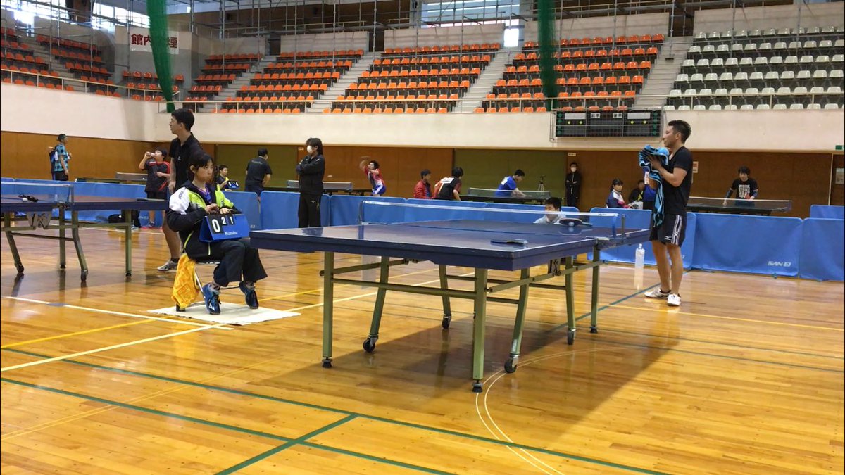 東京福祉大学 卓球サークル 今日は浜川体育館で行われたワンピース群馬卓球大会にサークル員1名が個人的に参加しました 最高レベルのssランクに初めて挑戦しました また今度サークルのメンバーと一緒に参加したいと思います