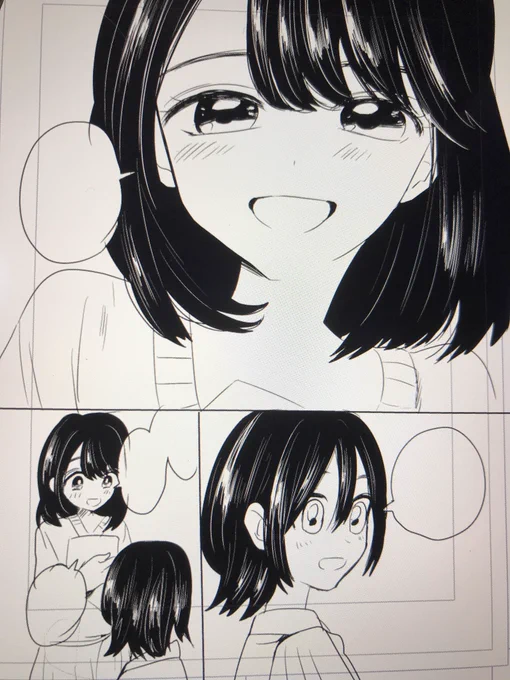 かきかき
#創作百合 