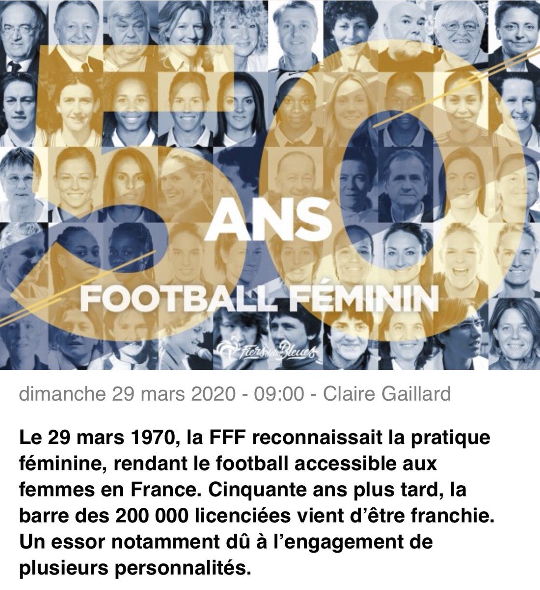 BrigitHenriques's tweet photo. 2020 : 200 000 licenciées vs 80 000 en 2011 @FFF @fatma_samoura @NaddelKe @EmilyShaw4 https://t.co/4TGahLPkzY
