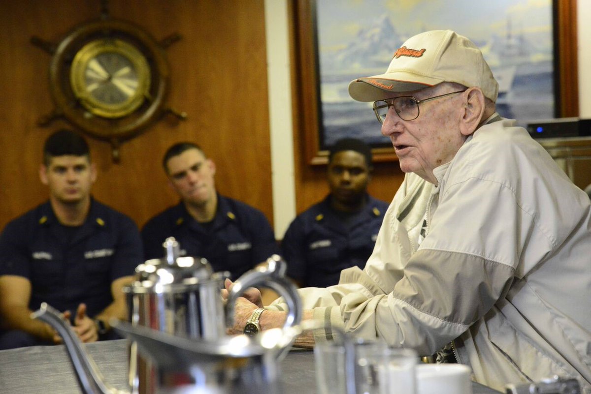 SundayReading In April 1943, Evans was assigned to Coast Guard Cutter Northland in the famed