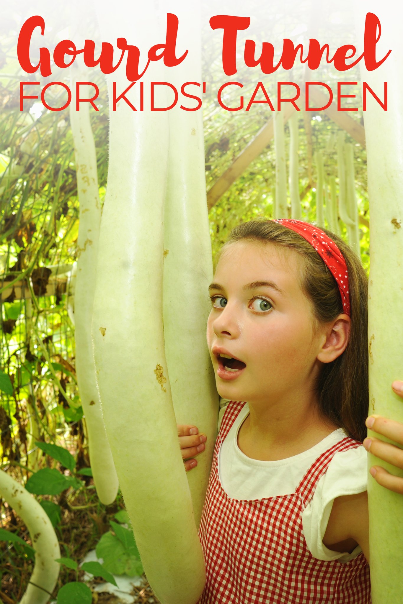 kids garden tunnel
