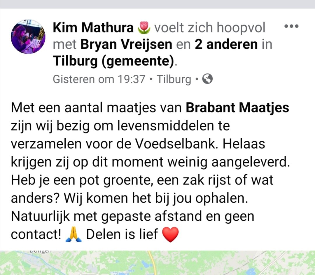 KimMathura's tweet image. Steun de voedselbank!? Heb jij nog wat thuis liggen? Wij komen het graag ophalen! #voedselbank #goedvoorelkaar #samentegencorona #StaySafe #Help #HULP @Bryan65165100