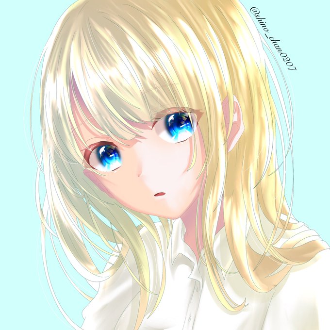 金髪美女のtwitterイラスト検索結果 古い順