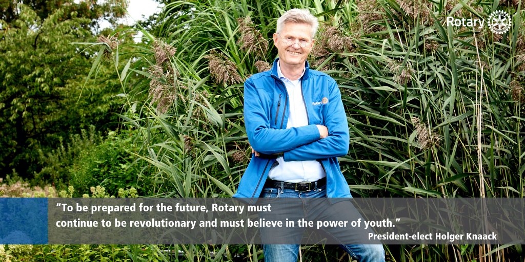 President-elect Holger Knaack aims to rejuvenate #Rotary through innovative clubs and new ideas. Read about his approach to Rotary’s future. on.rotary.org/KnaackProfile