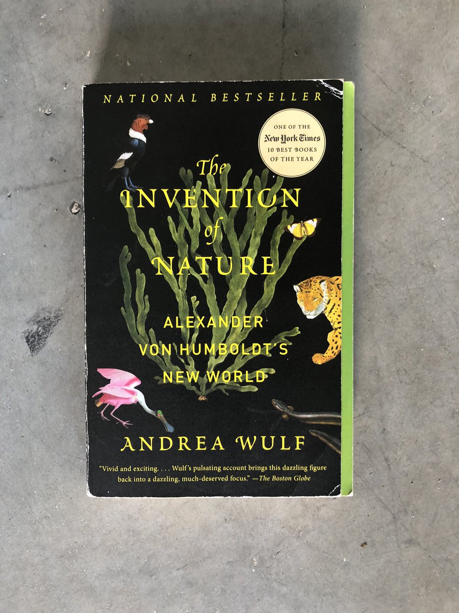 Von Humboldt was the first Modern EnvironmentalistHe invented our concept of ‘Nature’ & climate changeHe Inspired Simón Bolívar, was friends w/Thomas Jefferson, and was idolized by Darwin & ThoreauHe was so popular in France that Napoleon couldnt touch himRead his story